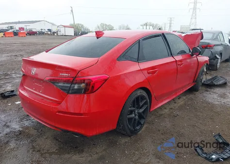 2023 Honda Civic Sport z USA, uszkodzony, nr VIN 2HGFE2F52PH523053